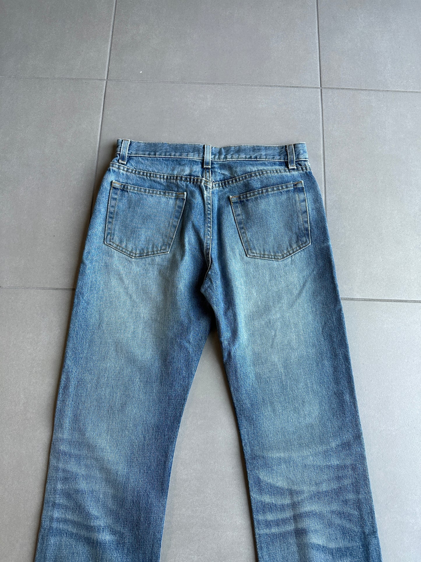 Helmut Lang Circa 2000’s vintage sanded denim