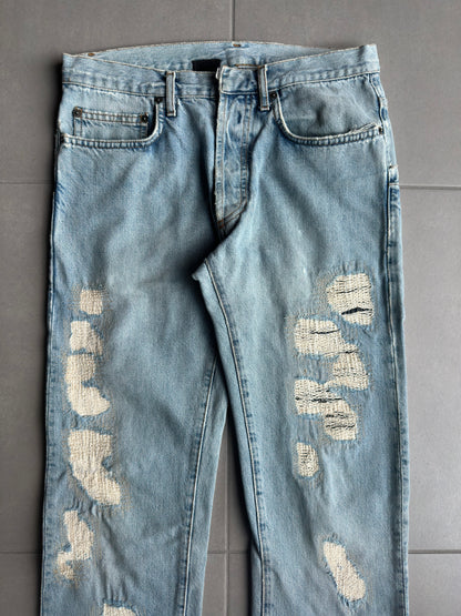 Dior Homme SS06 "The World Was A Mess, But His Hair Was Perfect" crash denim