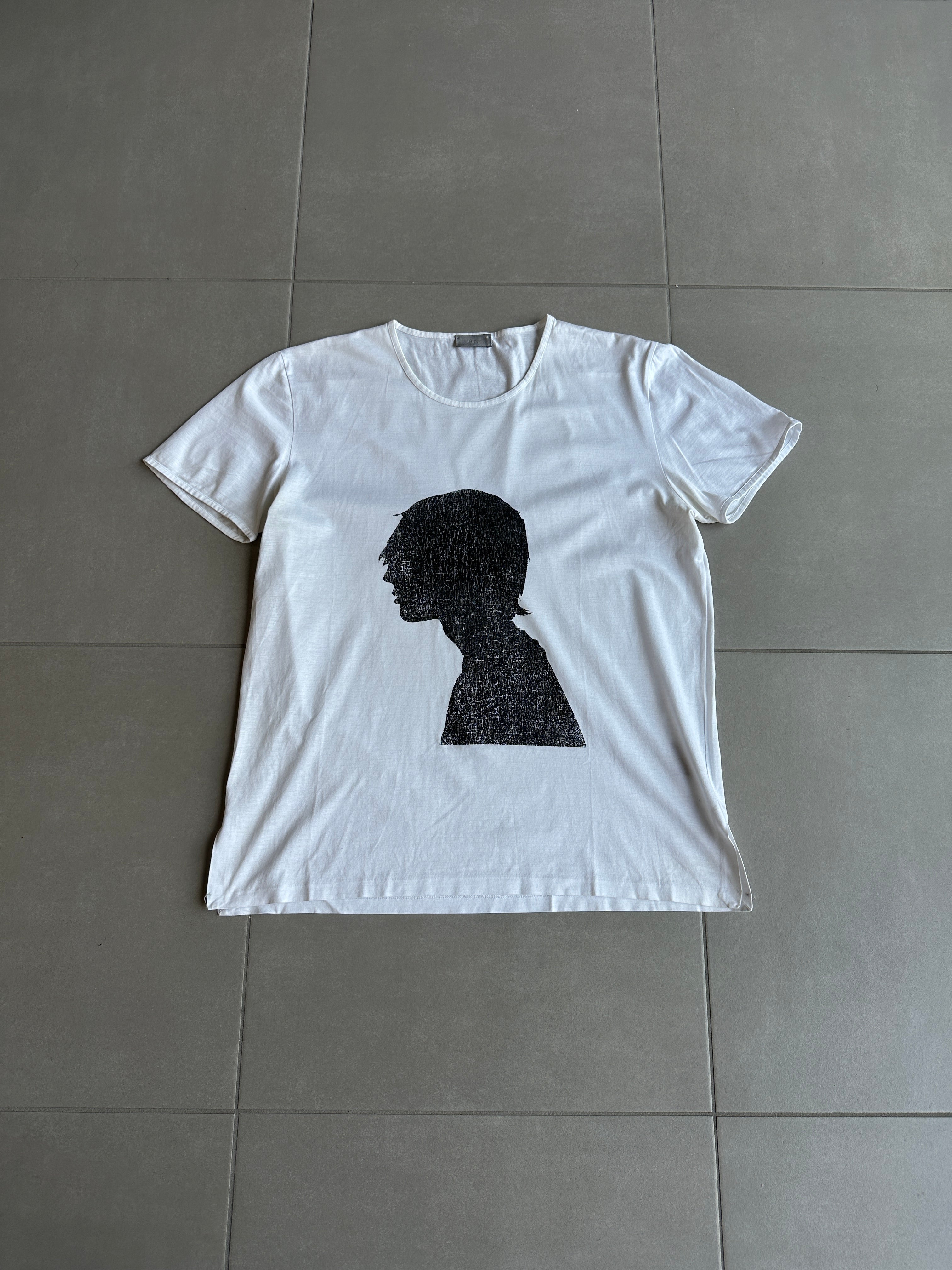 Dior Homme SS03 “Follow Me” Silhouette T-shirt – zentemple