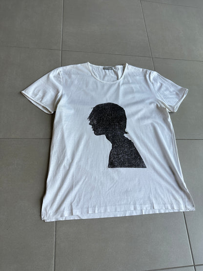 Dior Homme SS03 “Follow Me” Silhouette T-shirt