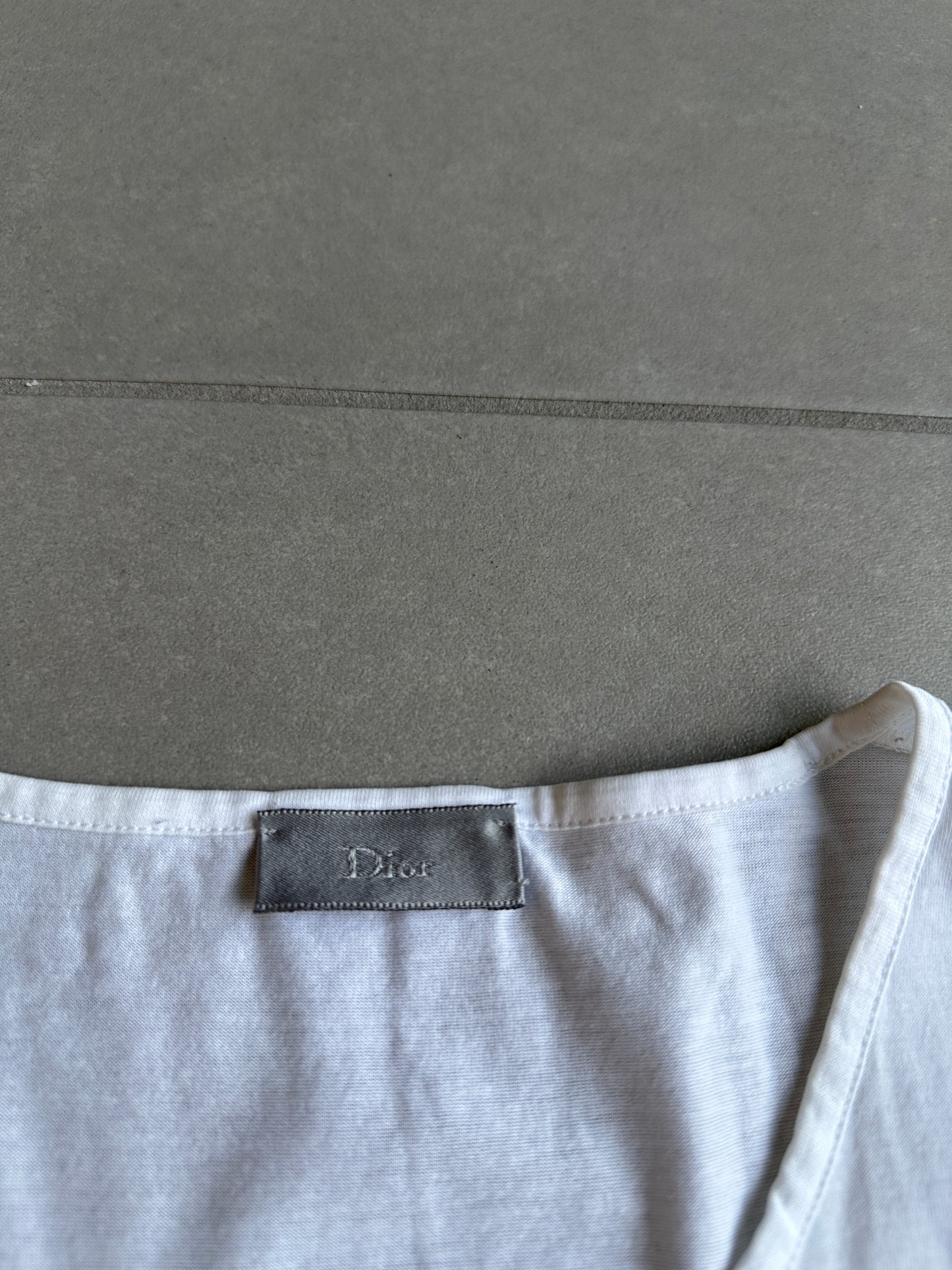 Dior Homme SS03 “Follow Me” Silhouette T-shirt