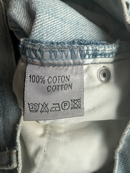 Dior Homme SS06 "The World Was A Mess, But His Hair Was Perfect" crash denim