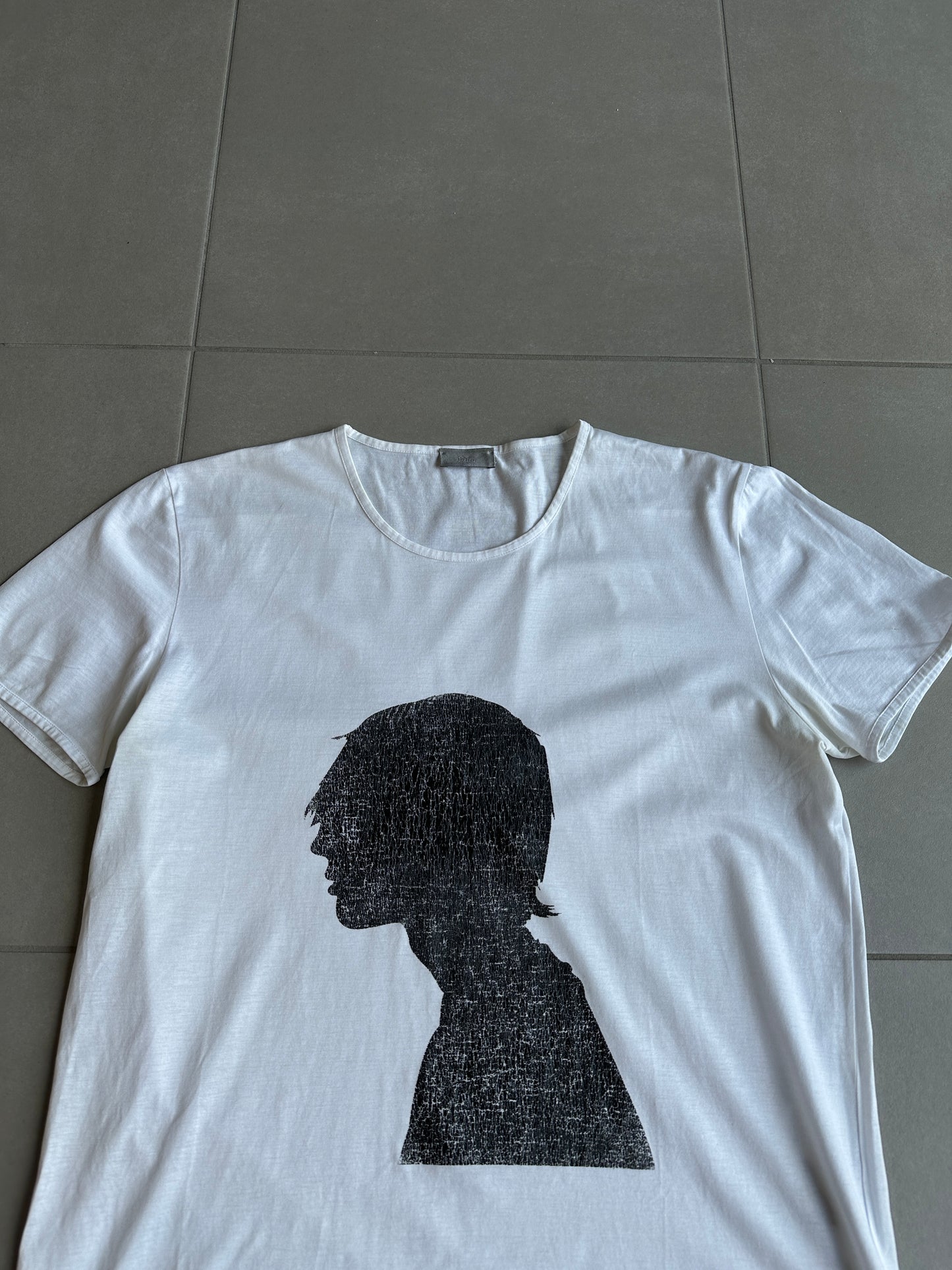 Dior Homme SS03 “Follow Me” Silhouette T-shirt