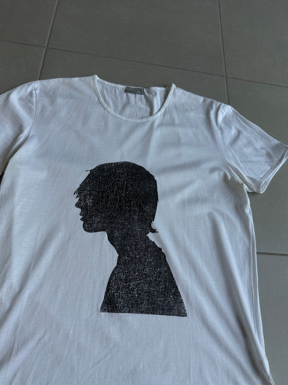 Dior Homme SS03 “Follow Me” Silhouette T-shirt