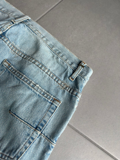 Dior Homme SS06 "The World Was A Mess, But His Hair Was Perfect" crash denim