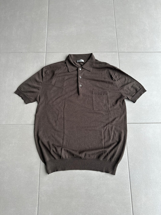 Dior Homme SS05 “BECK/Untitled” chest pocket polo shirt