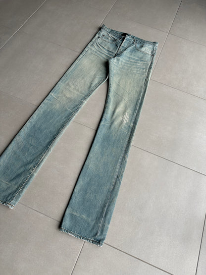 Dior Homme SS04 "strip" Bleu caire denim