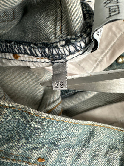 Dior Homme SS04 "strip" Bleu caire denim