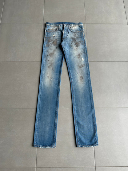 Dior Homme SS11 Dirt washed distressed denim