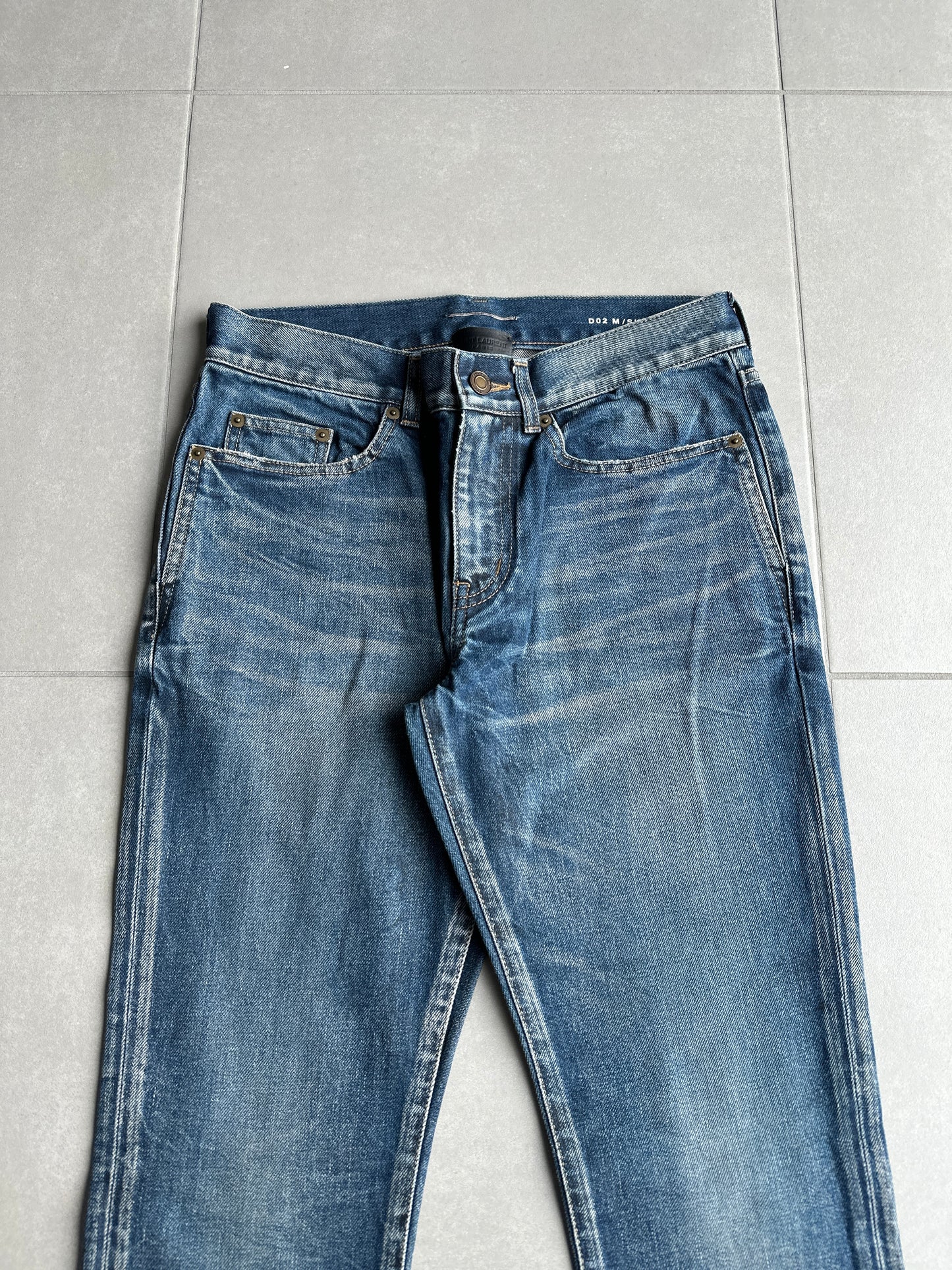 Saint Laurent Paris AW21 dark wash D02 jeans