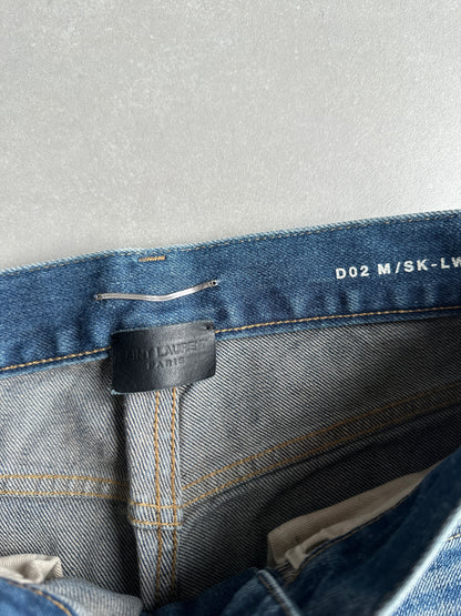 Saint Laurent Paris AW21 dark wash D02 jeans