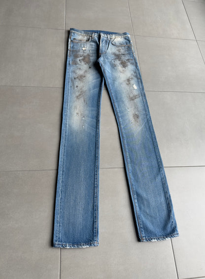 Dior Homme SS11 Dirt washed distressed denim