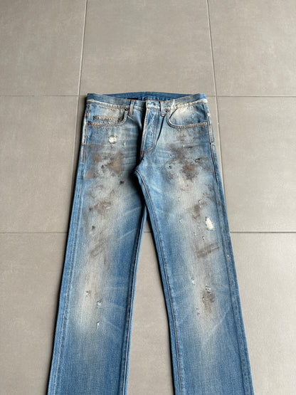 Dior Homme SS11 Dirt washed distressed denim
