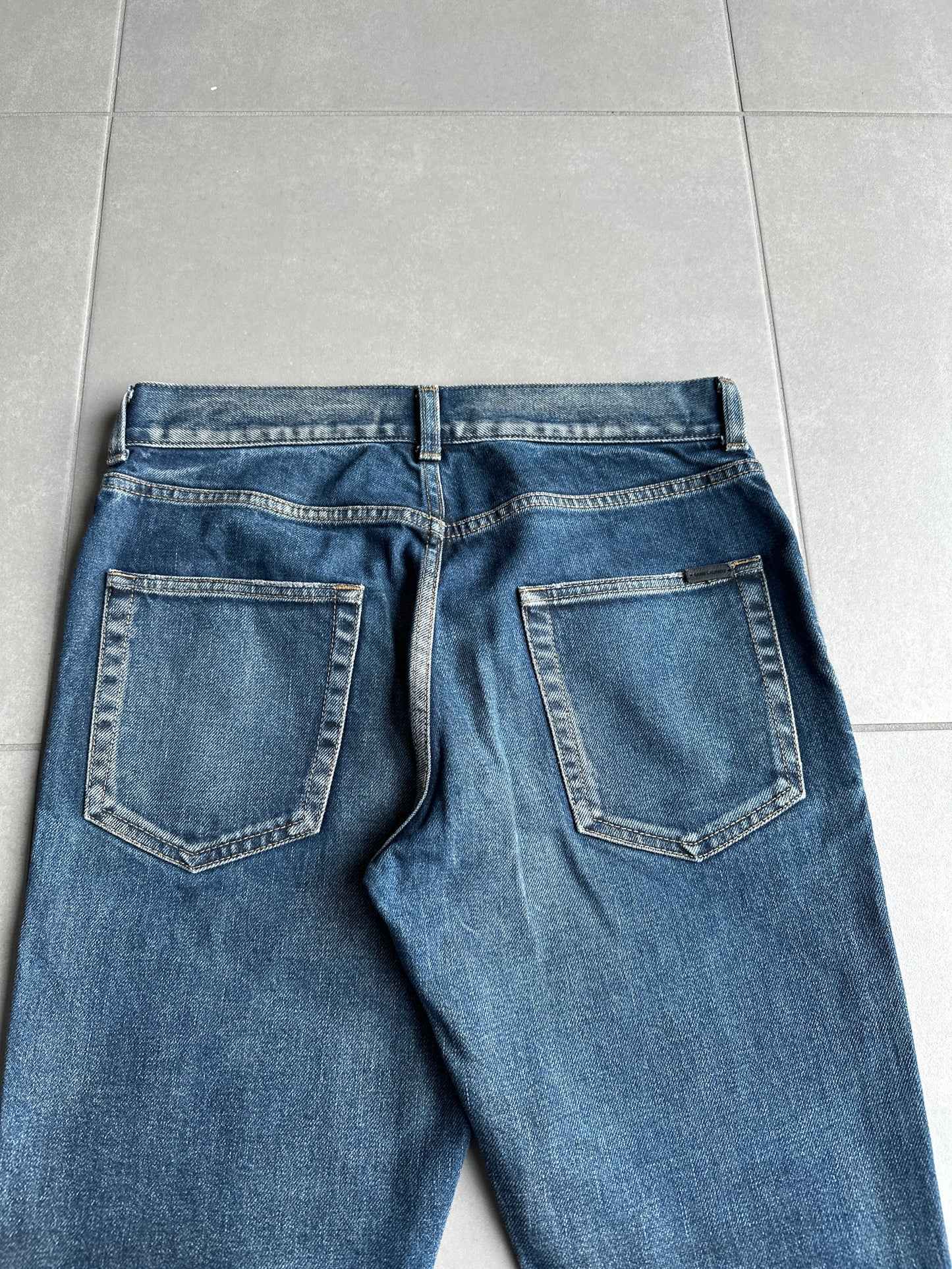 Saint Laurent Paris AW21 dark wash D02 jeans