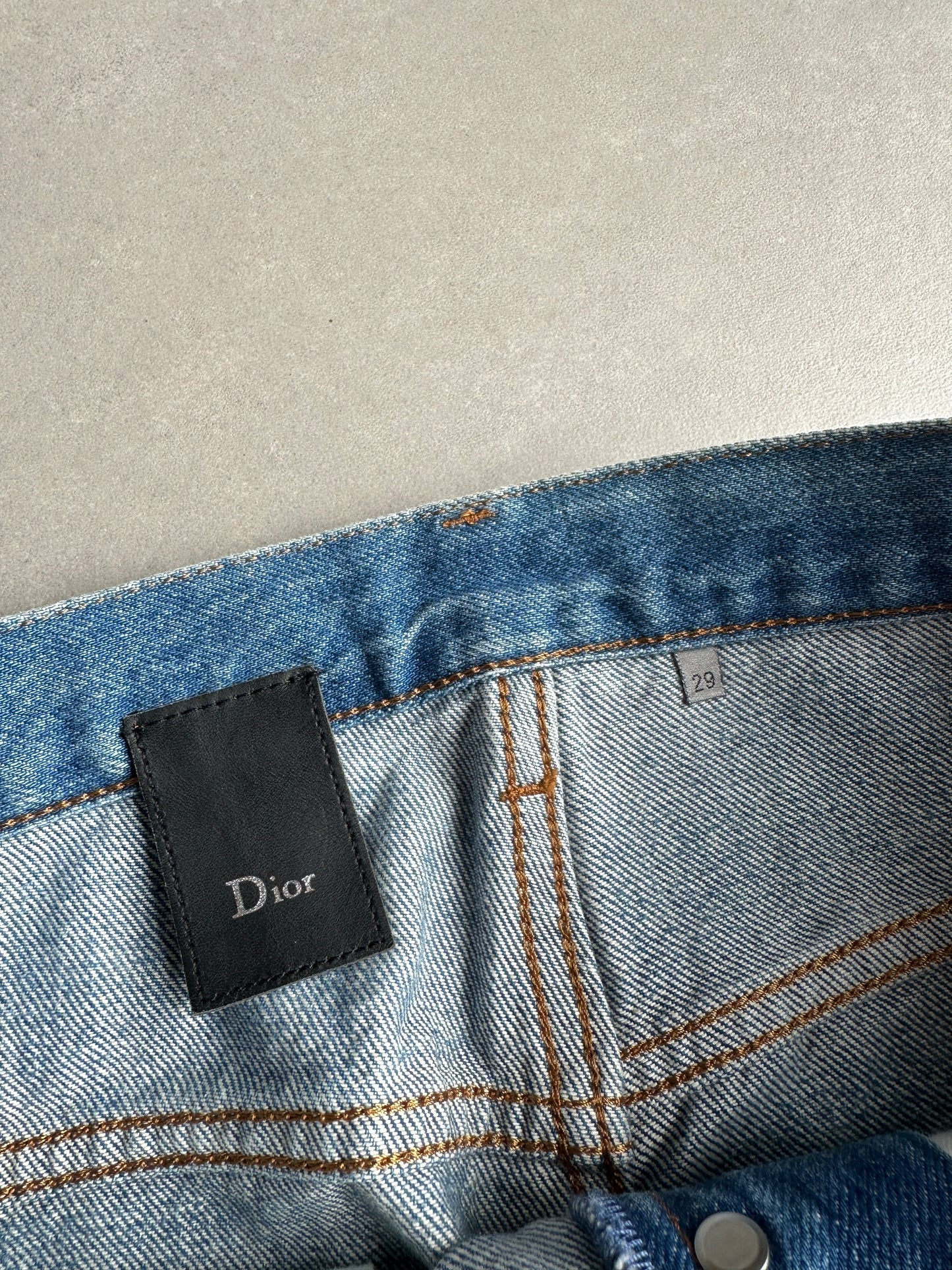 Dior Homme SS11 Dirt washed distressed denim