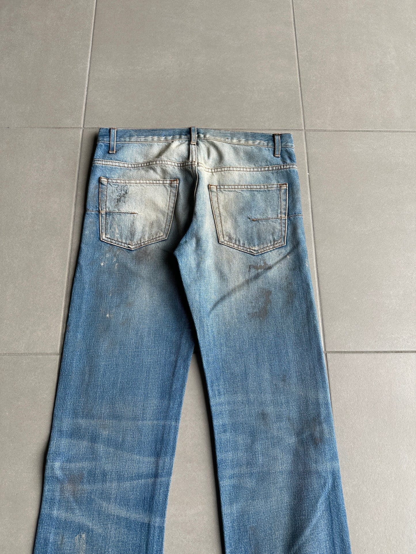 Dior Homme SS11 Dirt washed distressed denim