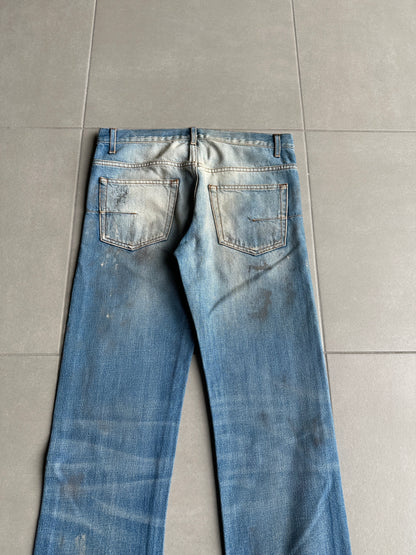 Dior Homme SS11 Dirt washed distressed denim