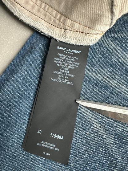 Saint Laurent Paris AW21 dark wash D02 jeans