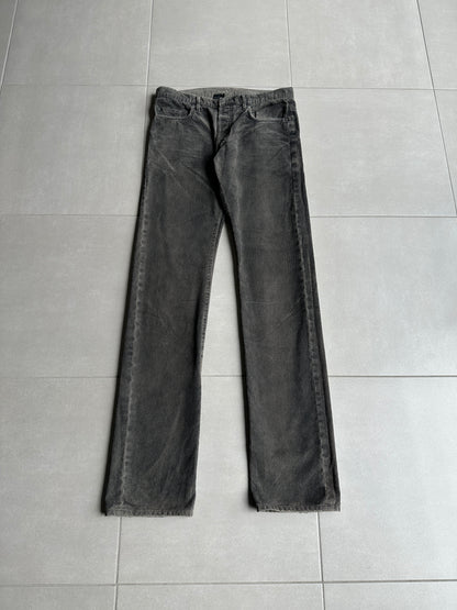 Dior Homme AW04 “Victim Of The Crime” Corduroy claw mark trousers