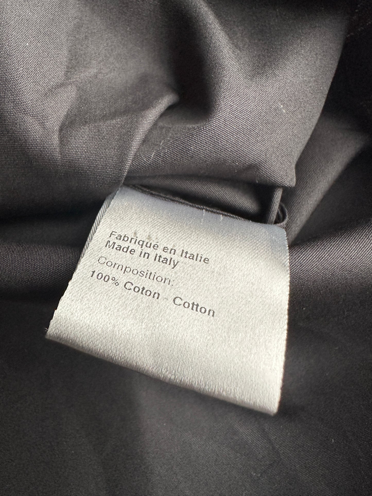 Dior Homme AW05 “In the morning” frill button up tuxedo shirt