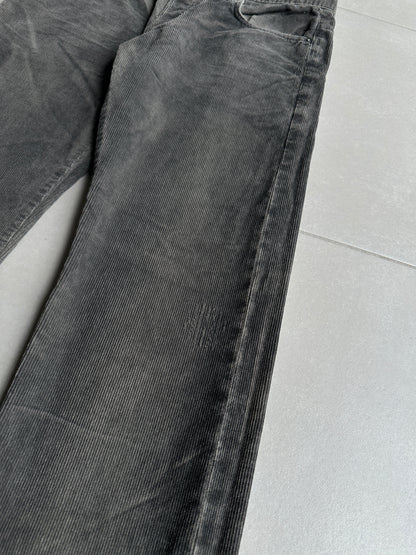 Dior Homme AW04 “Victim Of The Crime” Corduroy claw mark trousers