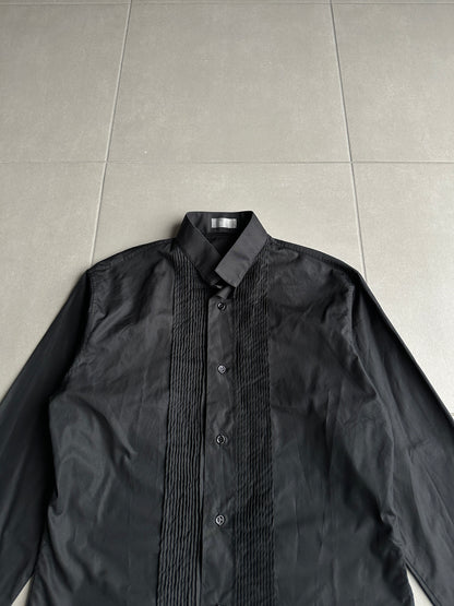 Dior Homme AW05 “In the morning” frill button up tuxedo shirt