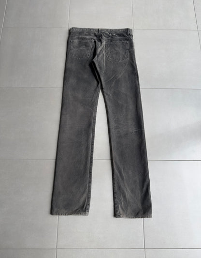 Dior Homme AW04 “Victim Of The Crime” Corduroy claw mark trousers