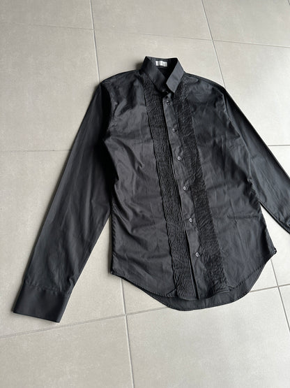 Dior Homme AW05 “In the morning” frill button up tuxedo shirt