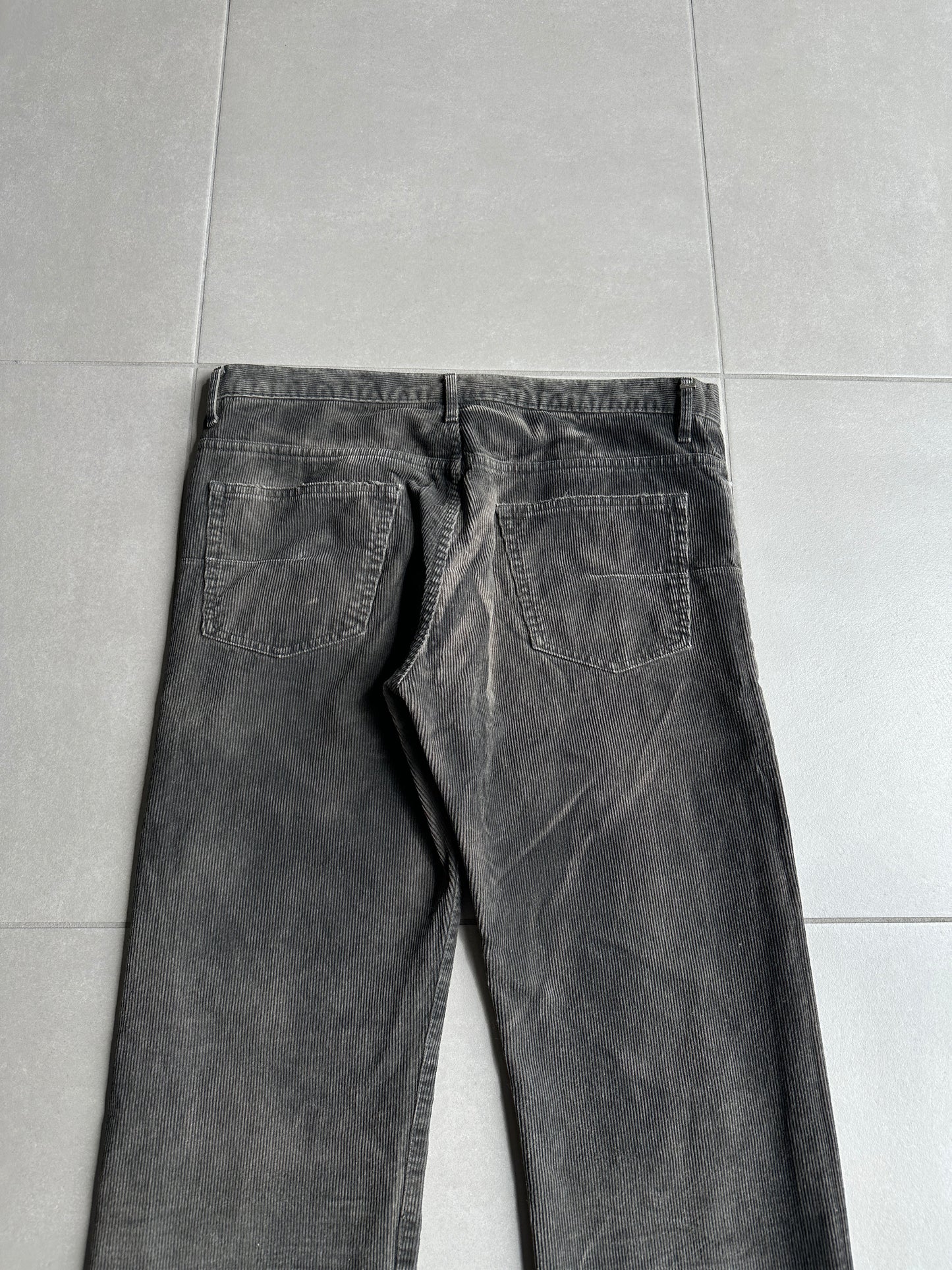 Dior Homme AW04 “Victim Of The Crime” Corduroy claw mark trousers