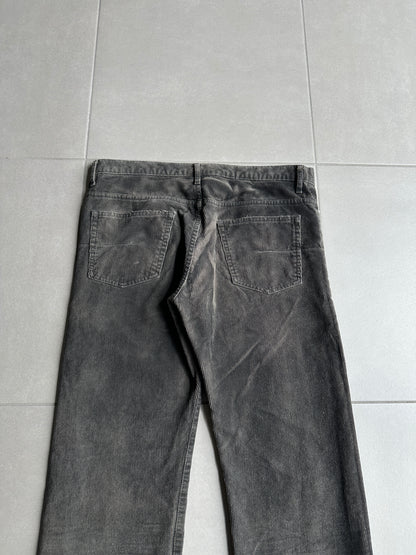 Dior Homme AW04 “Victim Of The Crime” Corduroy claw mark trousers