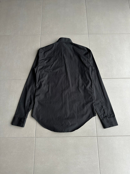 Dior Homme AW05 “In the morning” frill button up tuxedo shirt