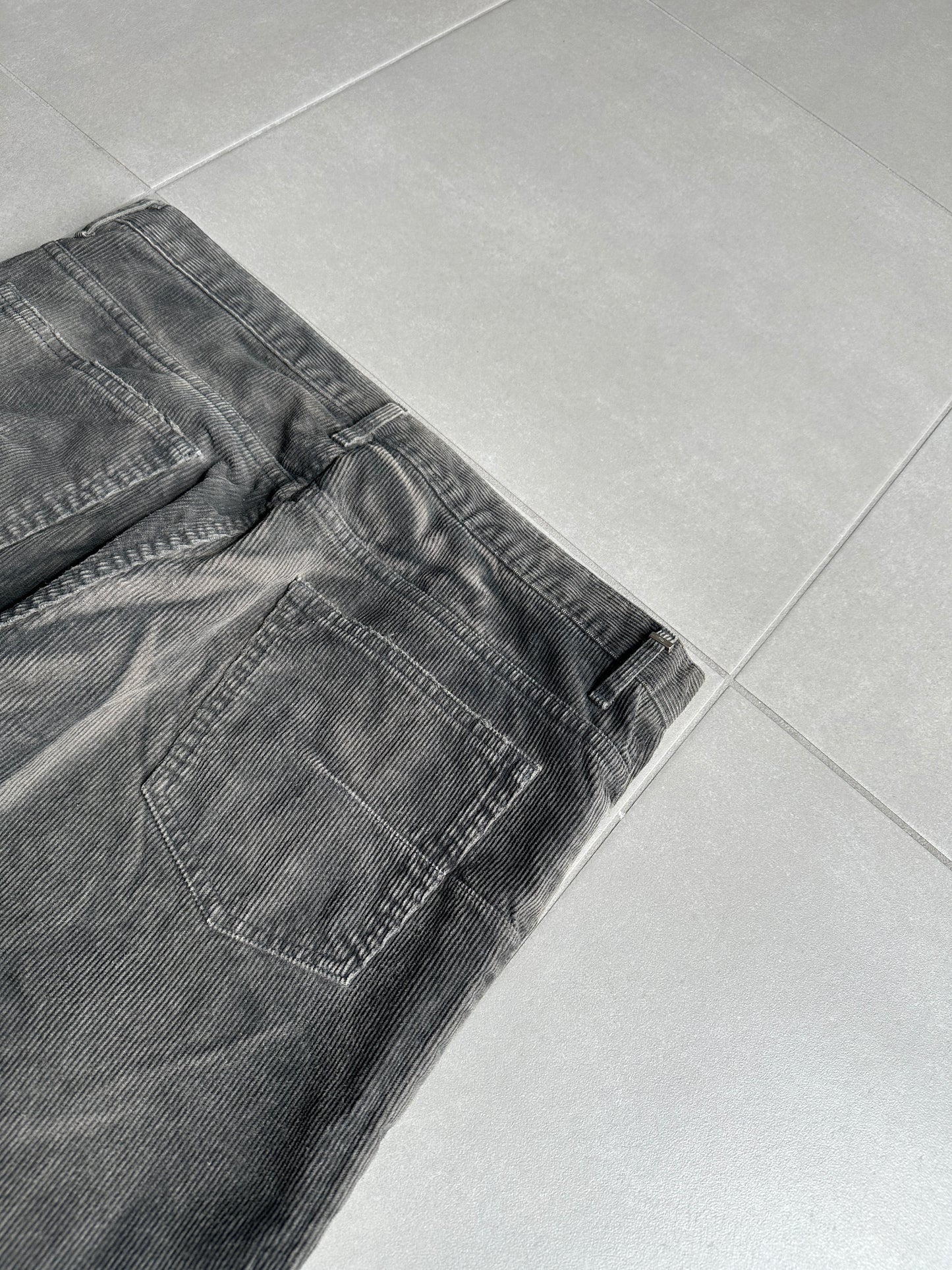 Dior Homme AW04 “Victim Of The Crime” Corduroy claw mark trousers