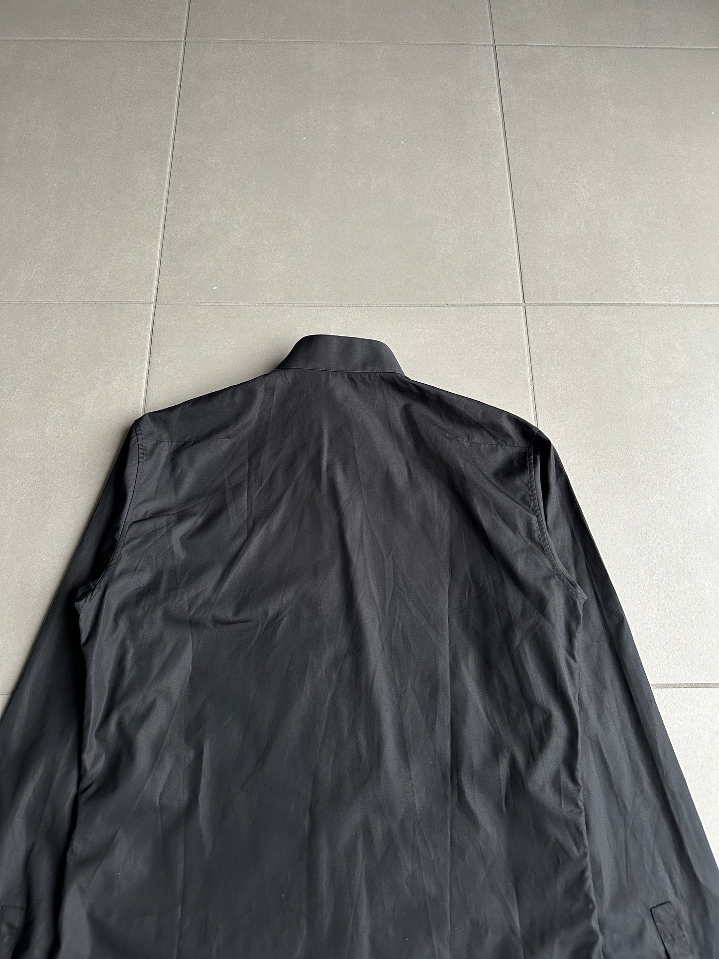 Dior Homme AW05 “In the morning” frill button up tuxedo shirt