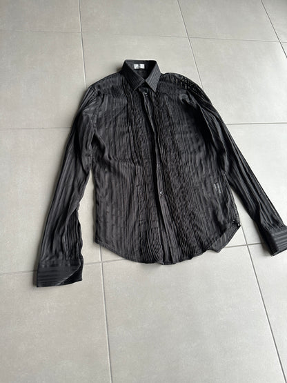 Dior Homme SS05 "BECK/Untitled" semi sheer striped button up