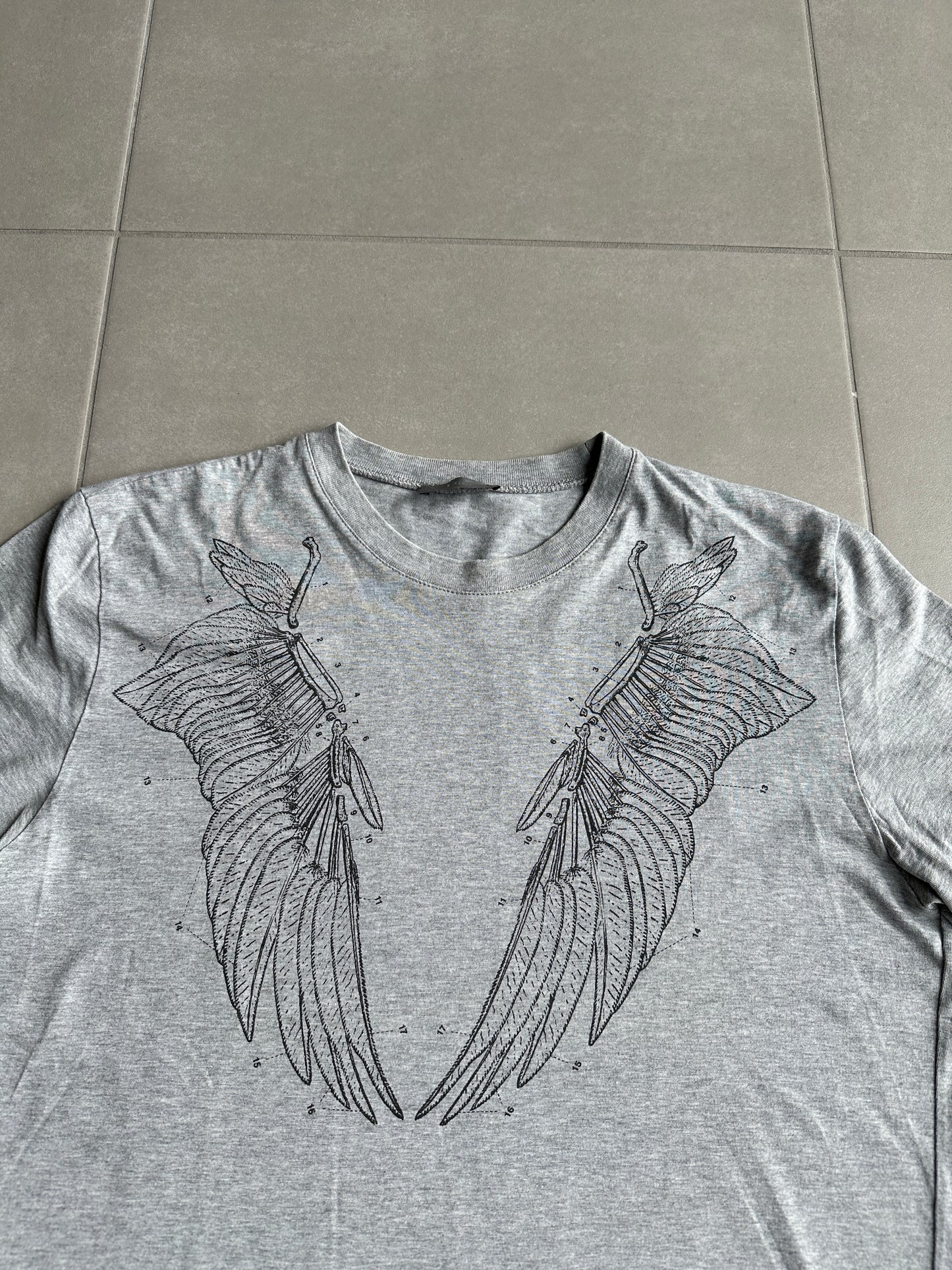 Dior Homme AW07 “Navigate” inexorable wing T-shirt