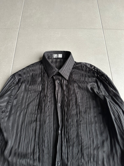 Dior Homme SS05 "BECK/Untitled" semi sheer striped button up