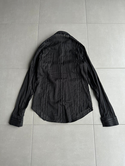 Dior Homme SS05 "BECK/Untitled" semi sheer striped button up