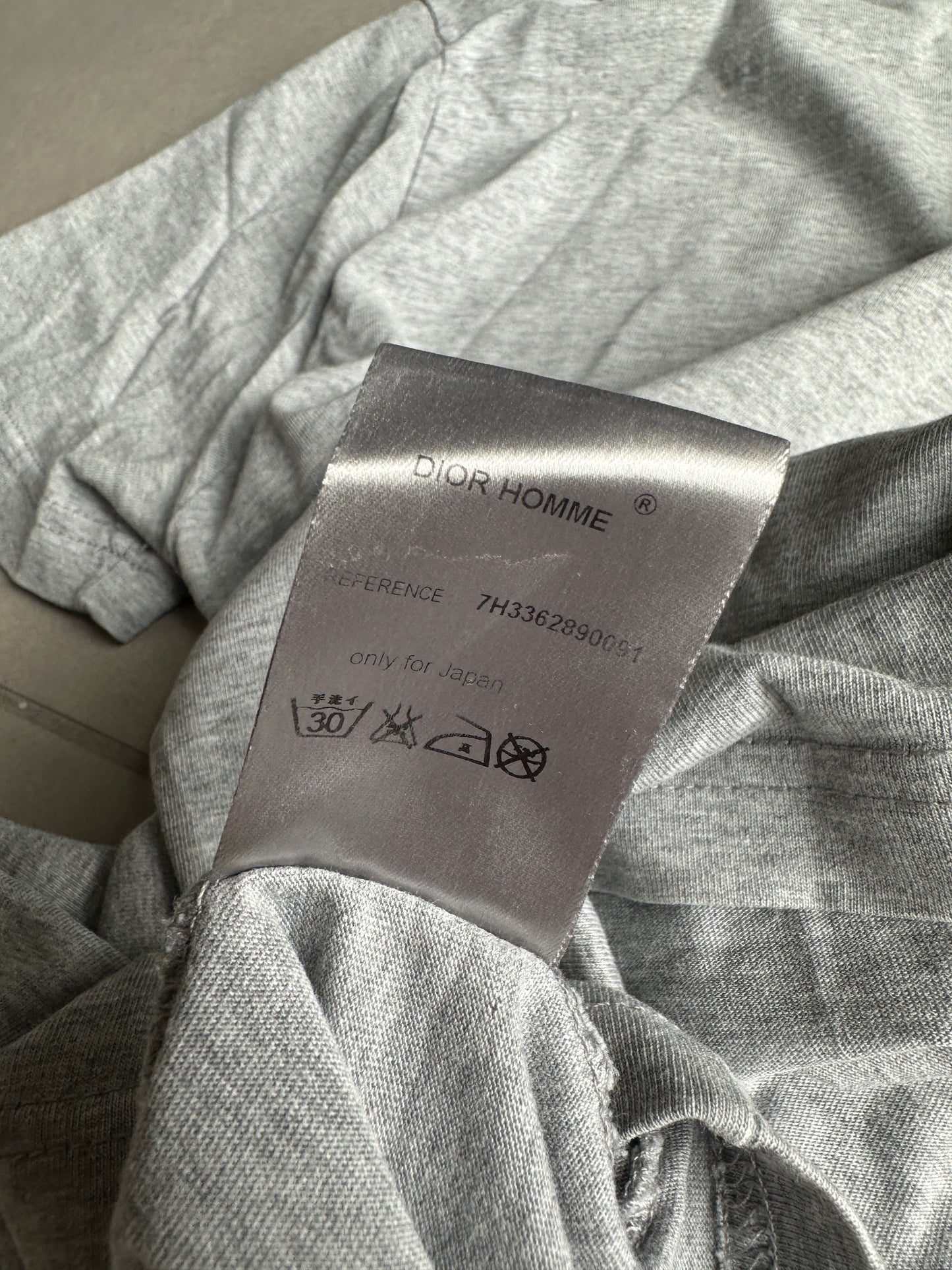 Dior Homme AW07 “Navigate” inexorable wing T-shirt
