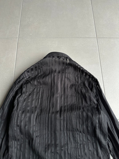 Dior Homme SS05 "BECK/Untitled" semi sheer striped button up