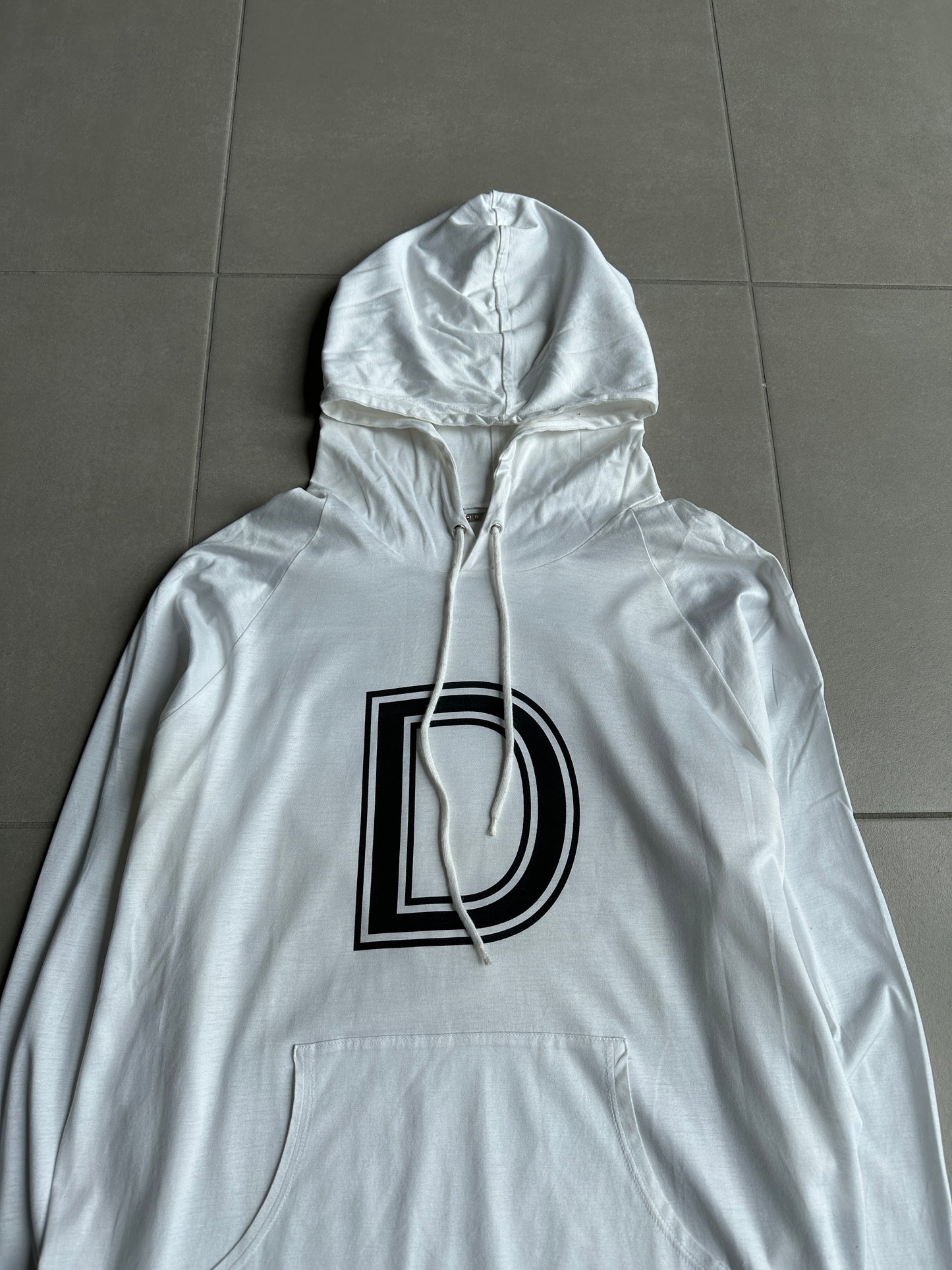 Dior Homme AW04 “VOTC” graphic print hoodie