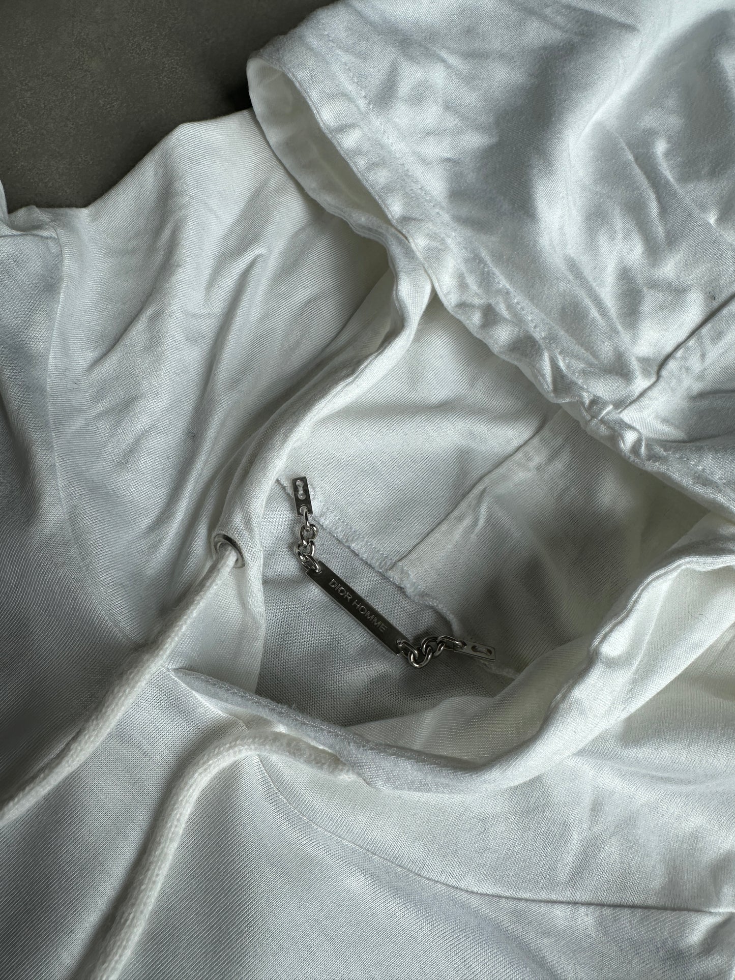 Dior Homme AW04 “VOTC” graphic print hoodie