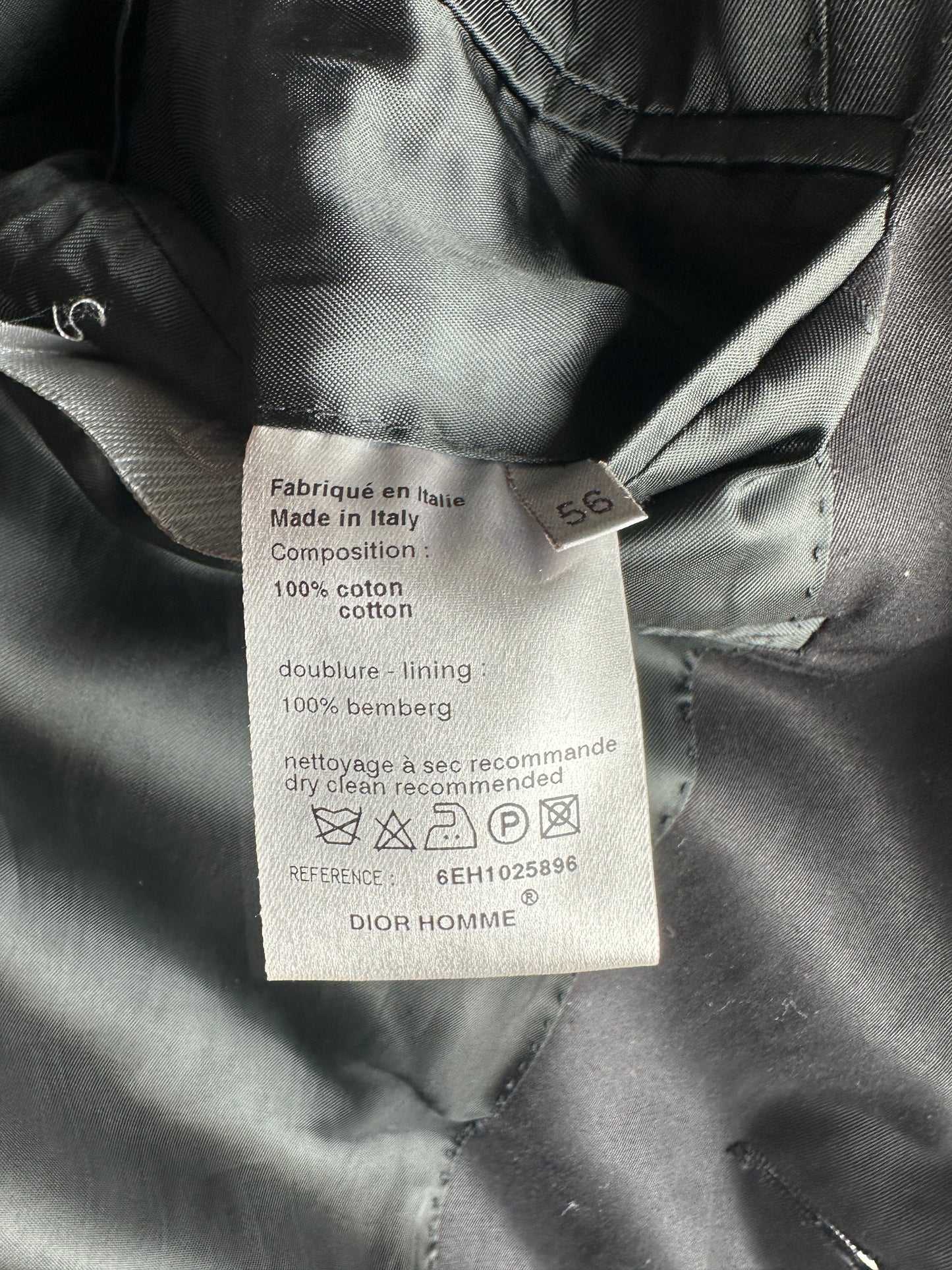 Dior Homme SS06 4-pocket military jacket