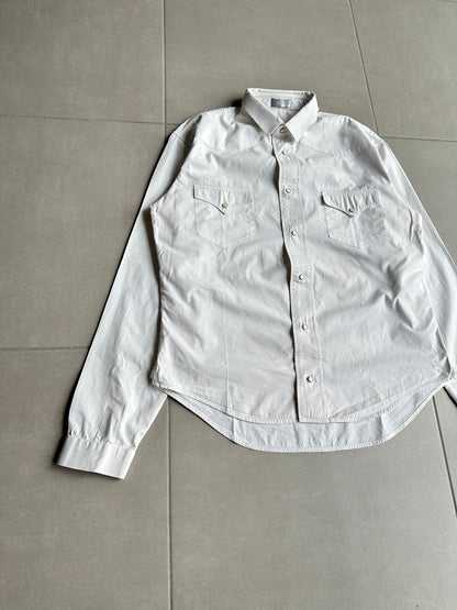 Dior Homme AW04 “Victim Of The Crime” western snap button up shirt