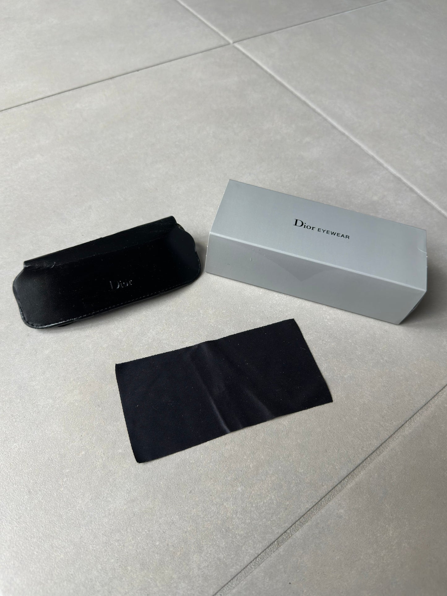 Dior Homme AW03 "Luster" studded aviator sunglasses