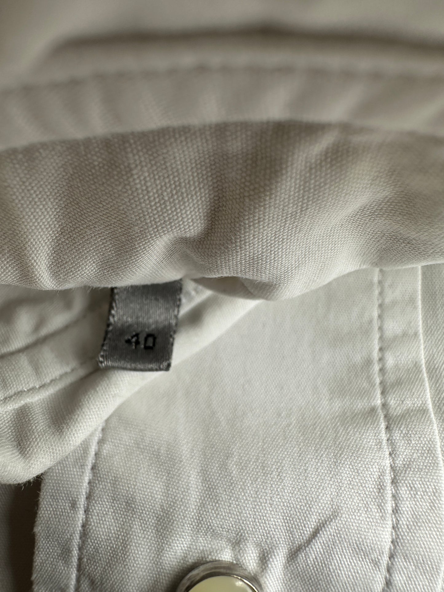 Dior Homme AW04 “Victim Of The Crime” western snap button up shirt