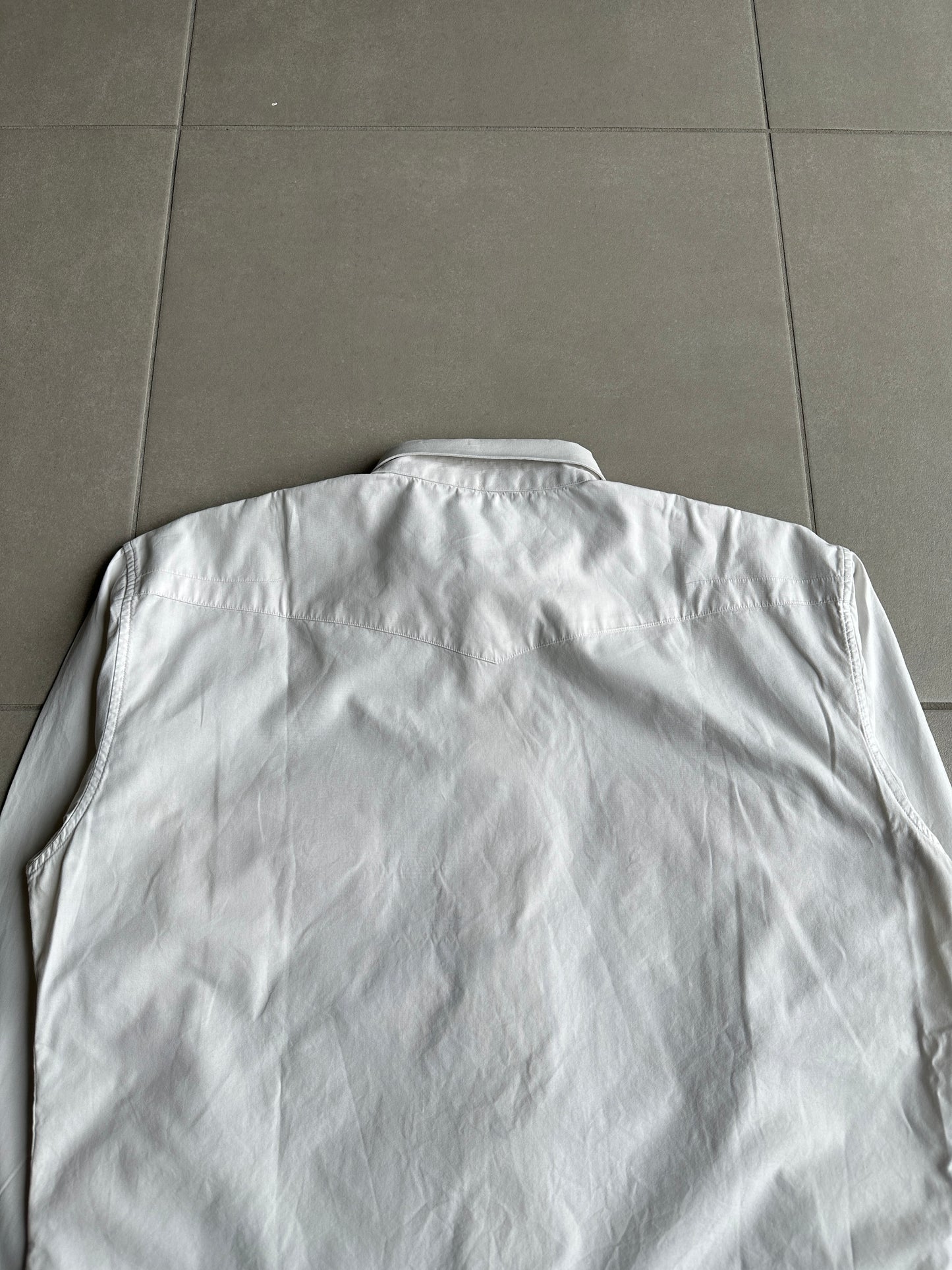 Dior Homme AW04 “Victim Of The Crime” western snap button up shirt
