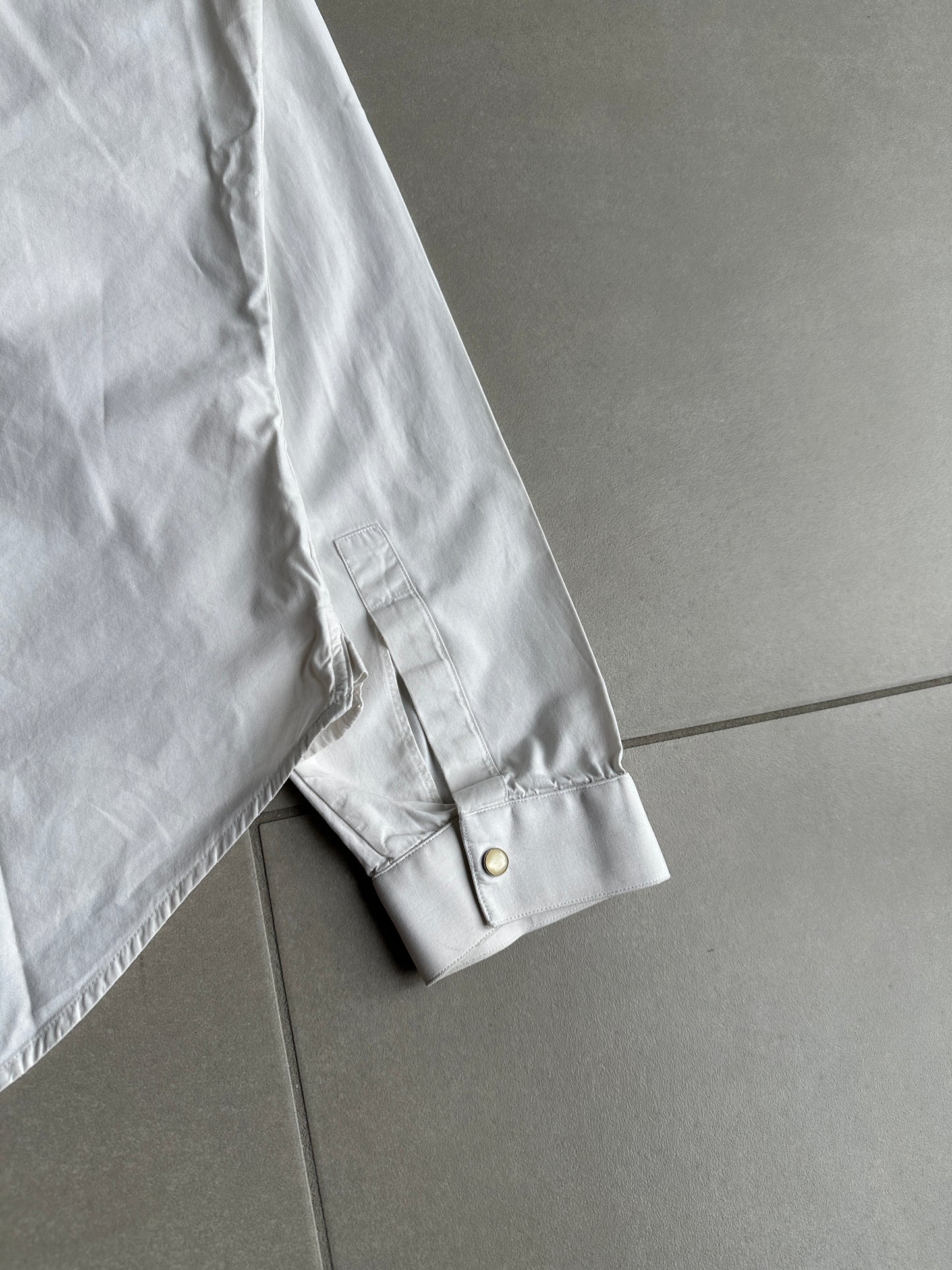 Dior Homme AW04 “Victim Of The Crime” western snap button up shirt