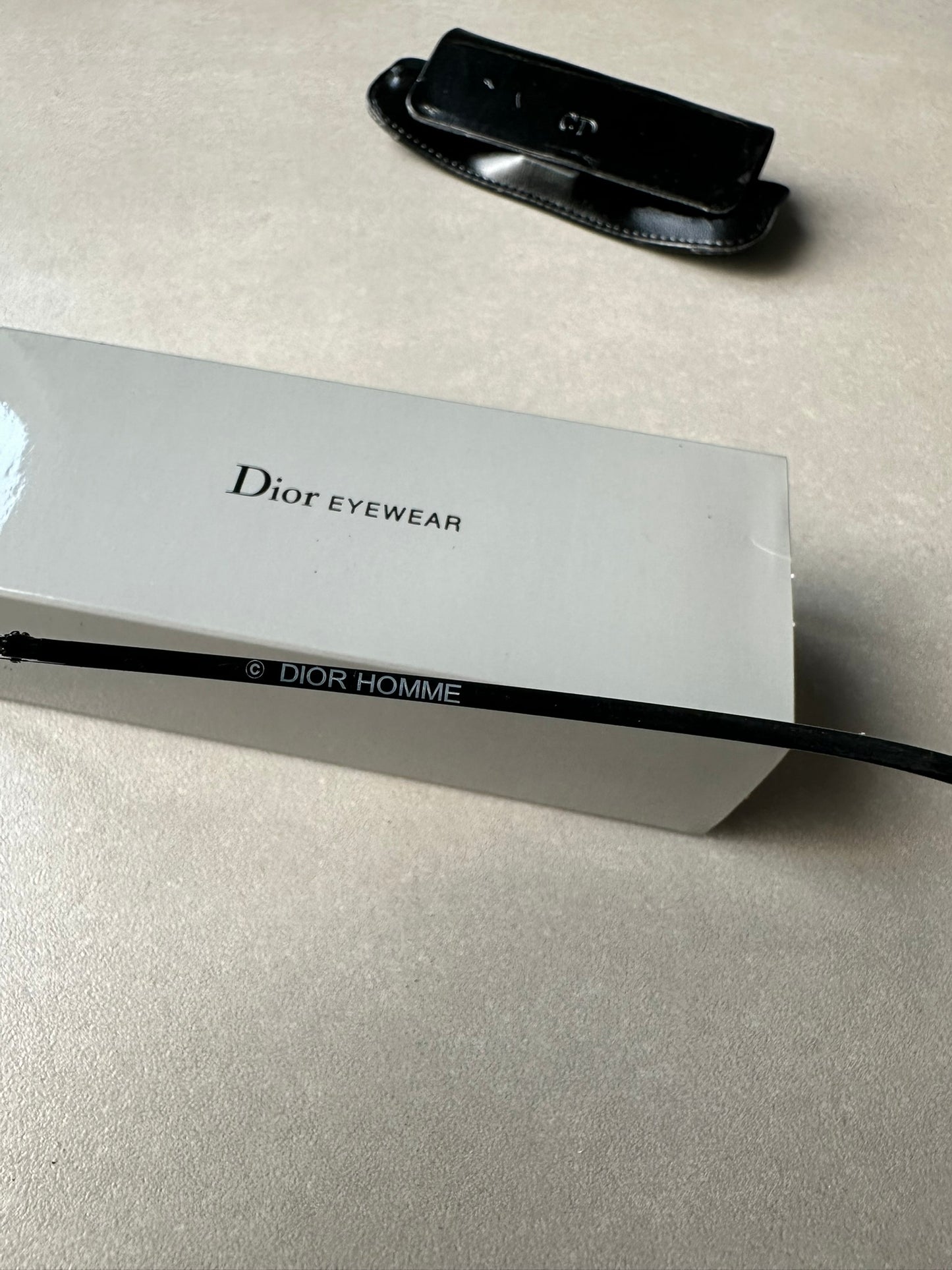 Dior Homme AW03 "Luster" studded aviator sunglasses