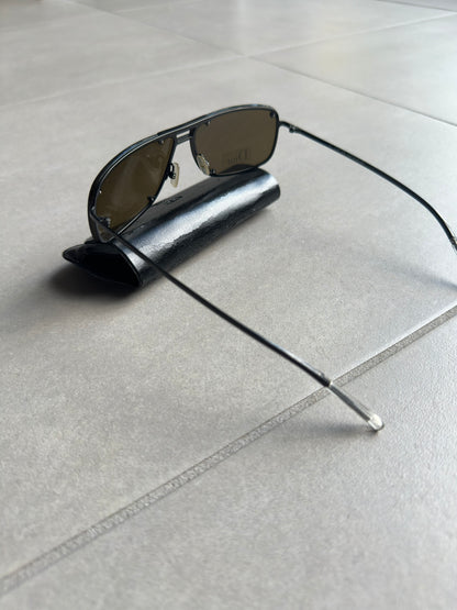 Dior Homme AW03 "Luster" studded aviator sunglasses