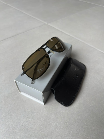 Dior Homme AW03 "Luster" studded aviator sunglasses